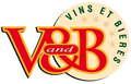 v and b