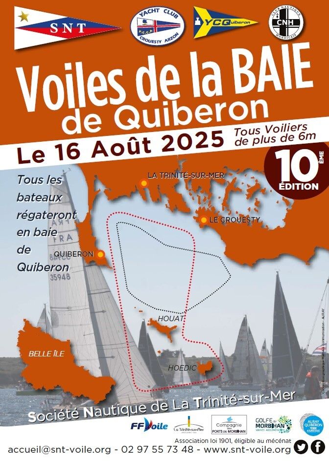 Affiche Les Voiles de la Baire de Quiberon
