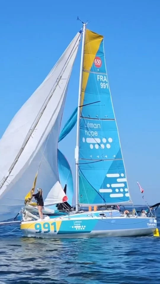 73 marins au départ de la 13e édition de la Mini en Mai 
410 milles en solitaire 

#sailing #mini #borninmini #courseaularge #sunshine